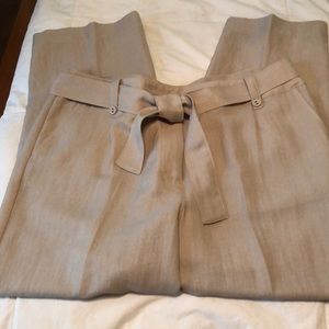 Boutique Linen Capri Pants 12